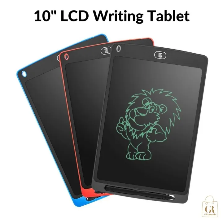 10.5 Inch LCD Writing Tablet For Kids - Digital Drawing Pad - Erasable Writing Board - Writing Pad